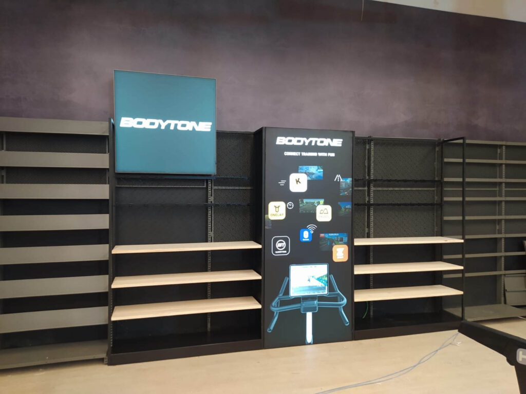 Cartelería BodyTone en Worten