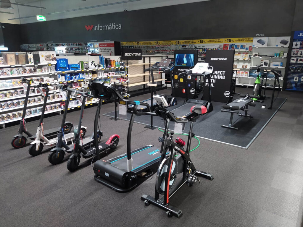 Inauguración de Bodytone en Worten Portugal