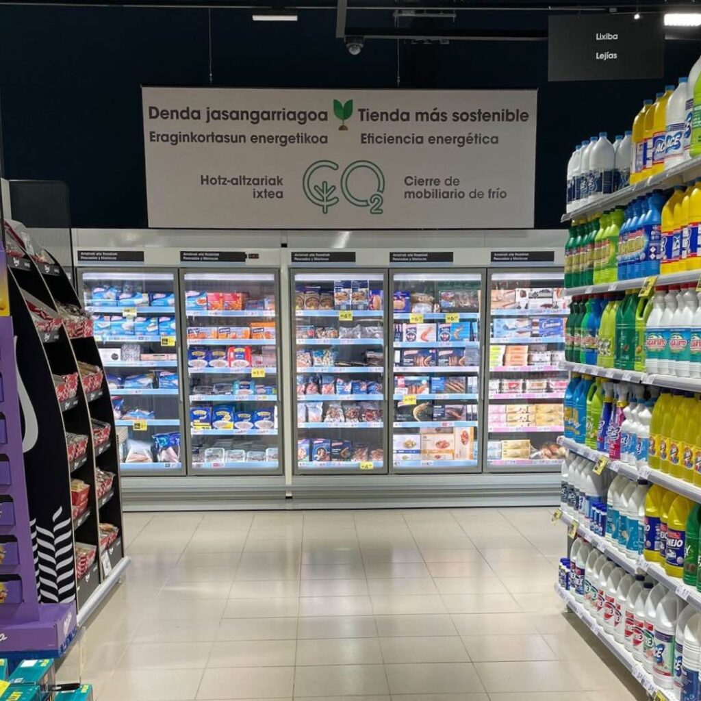 Cartelería Supermercado Eroski Lakua