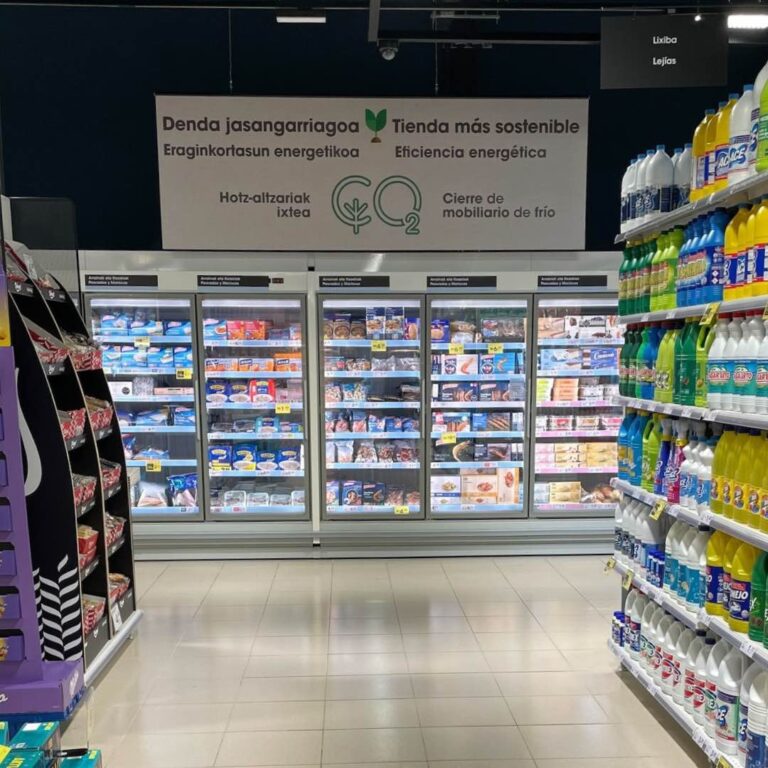 Cartelería Supermercado Eroski Lakua