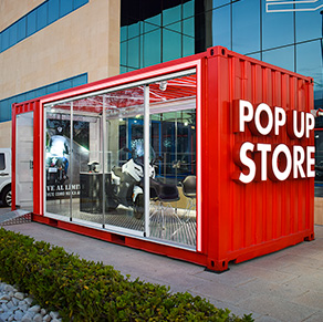 POP UP STORE ROJA